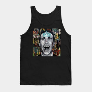 Patrick Bateman pop art Tank Top